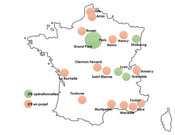 zfe-m - Zone à faibles émissions mobilité